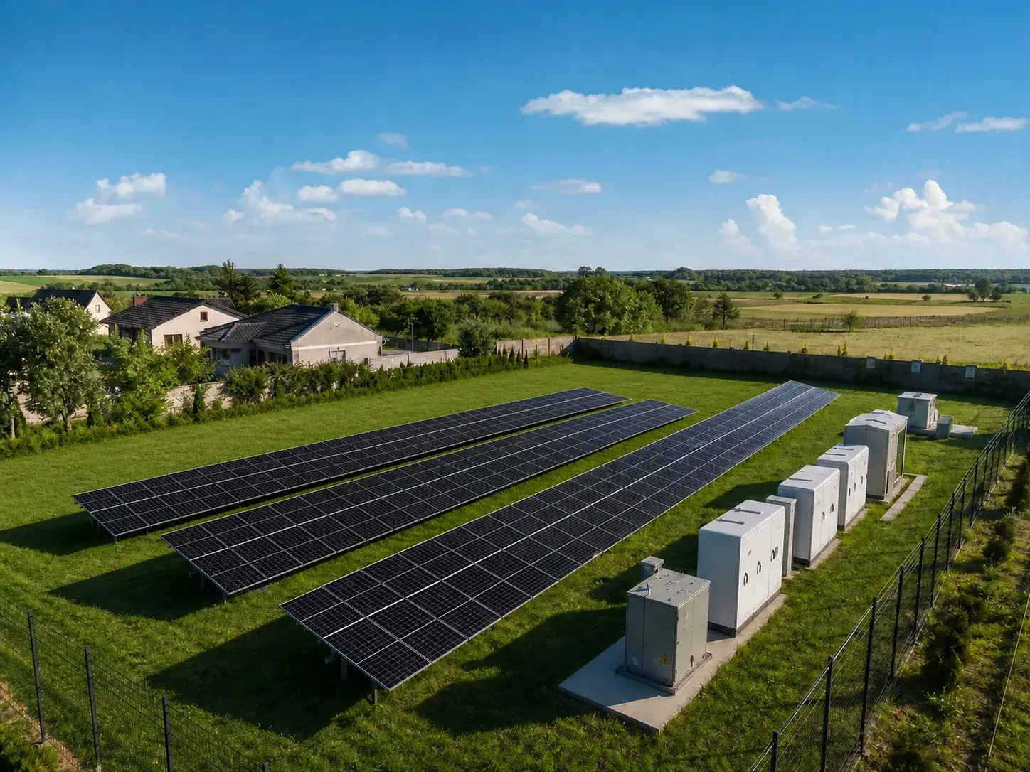 Сонячна станція під